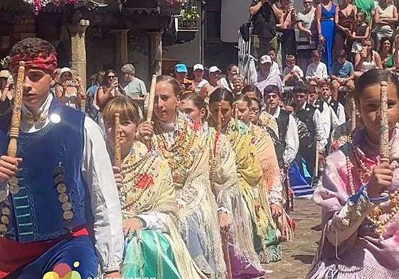 Danzas en La Alberca.