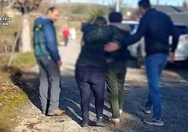 Imagen de la joven localizada en Ávila.