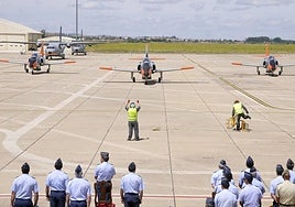 Panorámica del aeropuerto de Matacán.