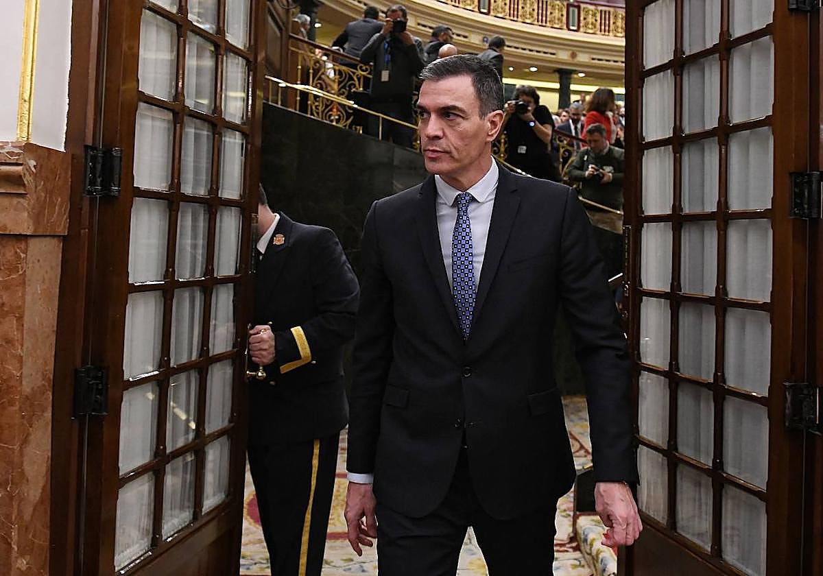 El presidente del Gobierno, Pedro Sánchez.
