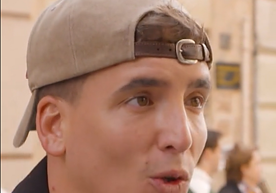 Xuso Jones durante la emisión del programa.