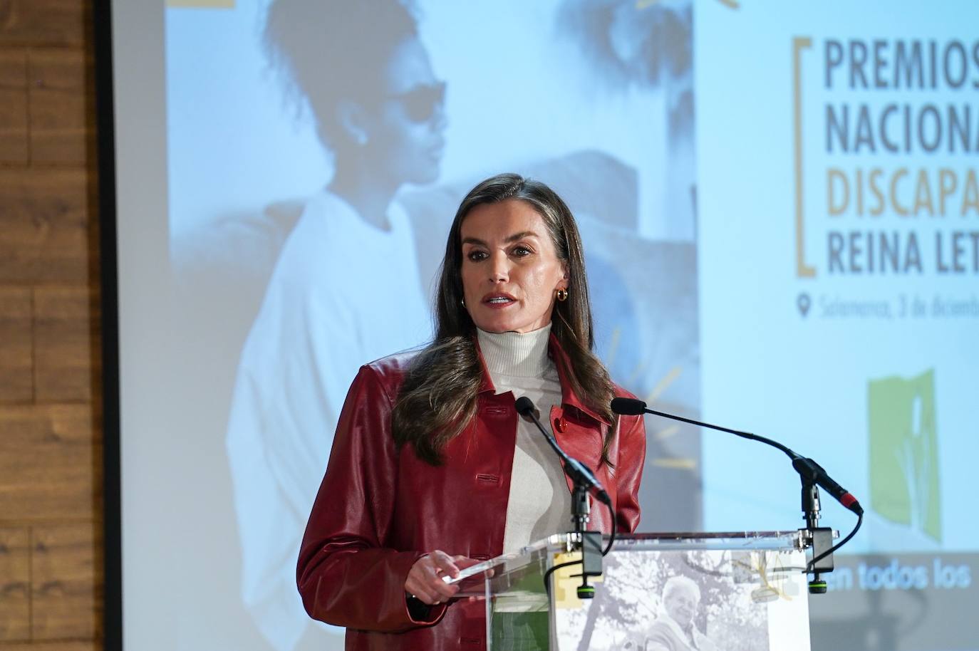 La visita de la reina Letizia a Salamanca, en imágenes