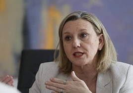 La consejera de Familia e Igualdad de Oportunidades de la Junta de Castilla y León, Isabel Blanco.