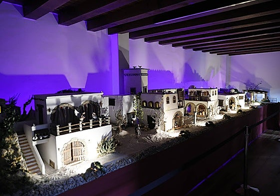 El belén de la Fonda de la Veracruz.