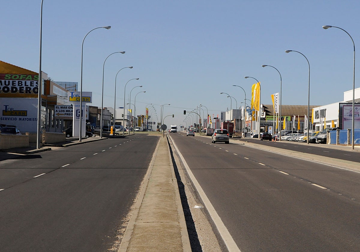 El accidente ha tenido lugar en la travesía del polígono industrial.