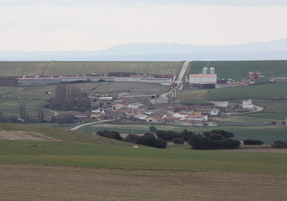 Vista general de Amatos de Alba.