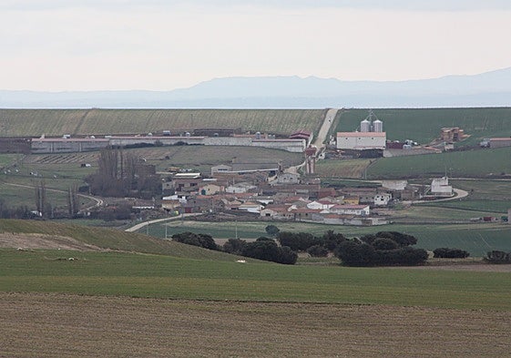 Vista general de Amatos de Alba.