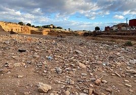 La rambla del Poyo en Torrent.