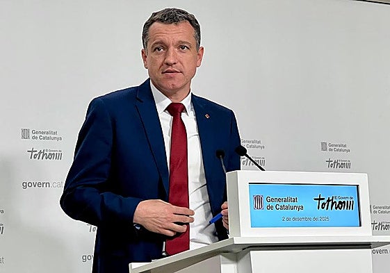 El conseller de Acción Climática, Alimentación y Agenda Rural de la Generalitat, Òscar Ordeig.