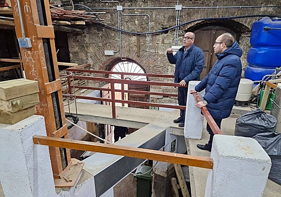 Ramón Sastre y Marcos Iglesias visitan los toriles