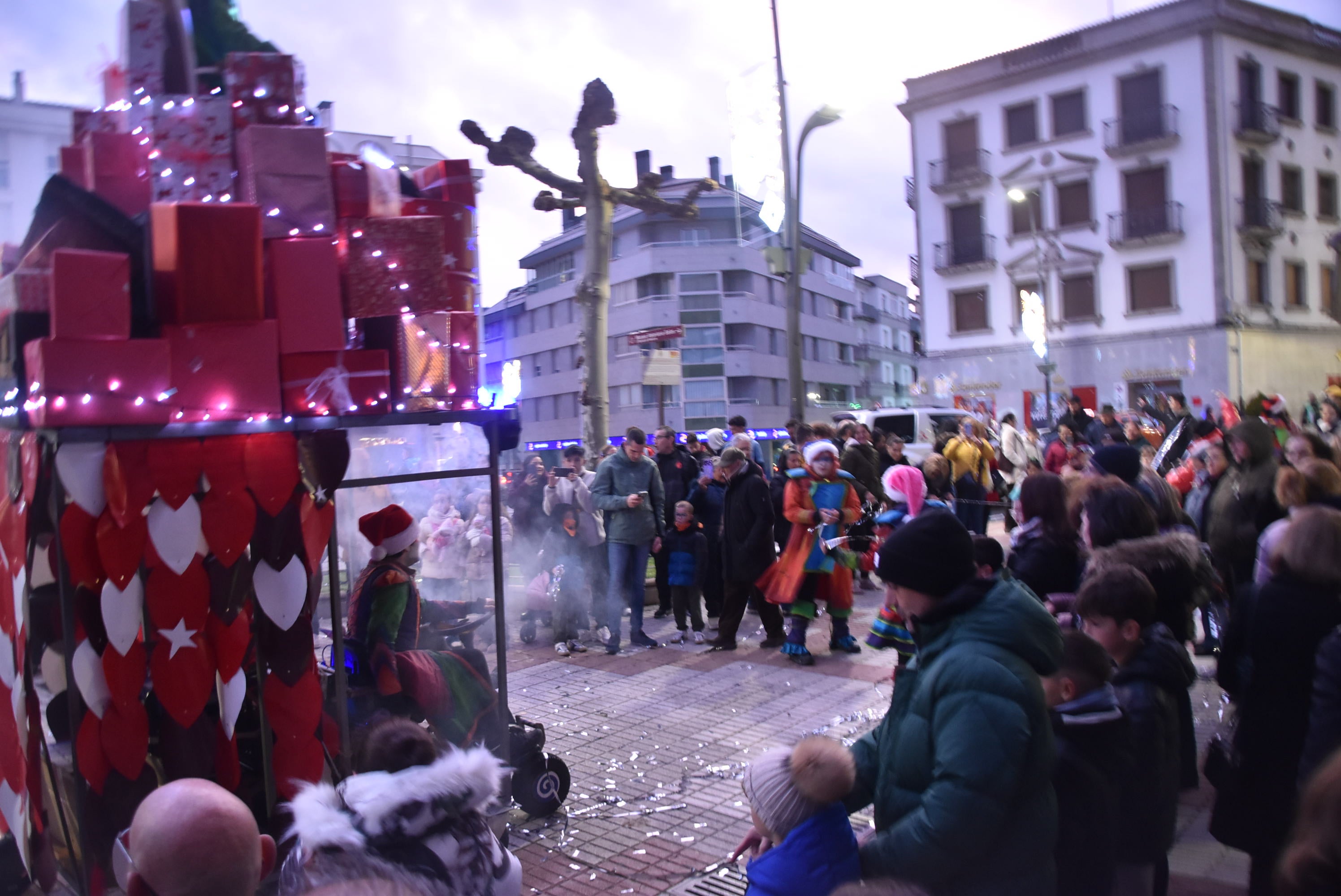 Béjar inicia la Navidad con la inauguración del alumbrado navideño