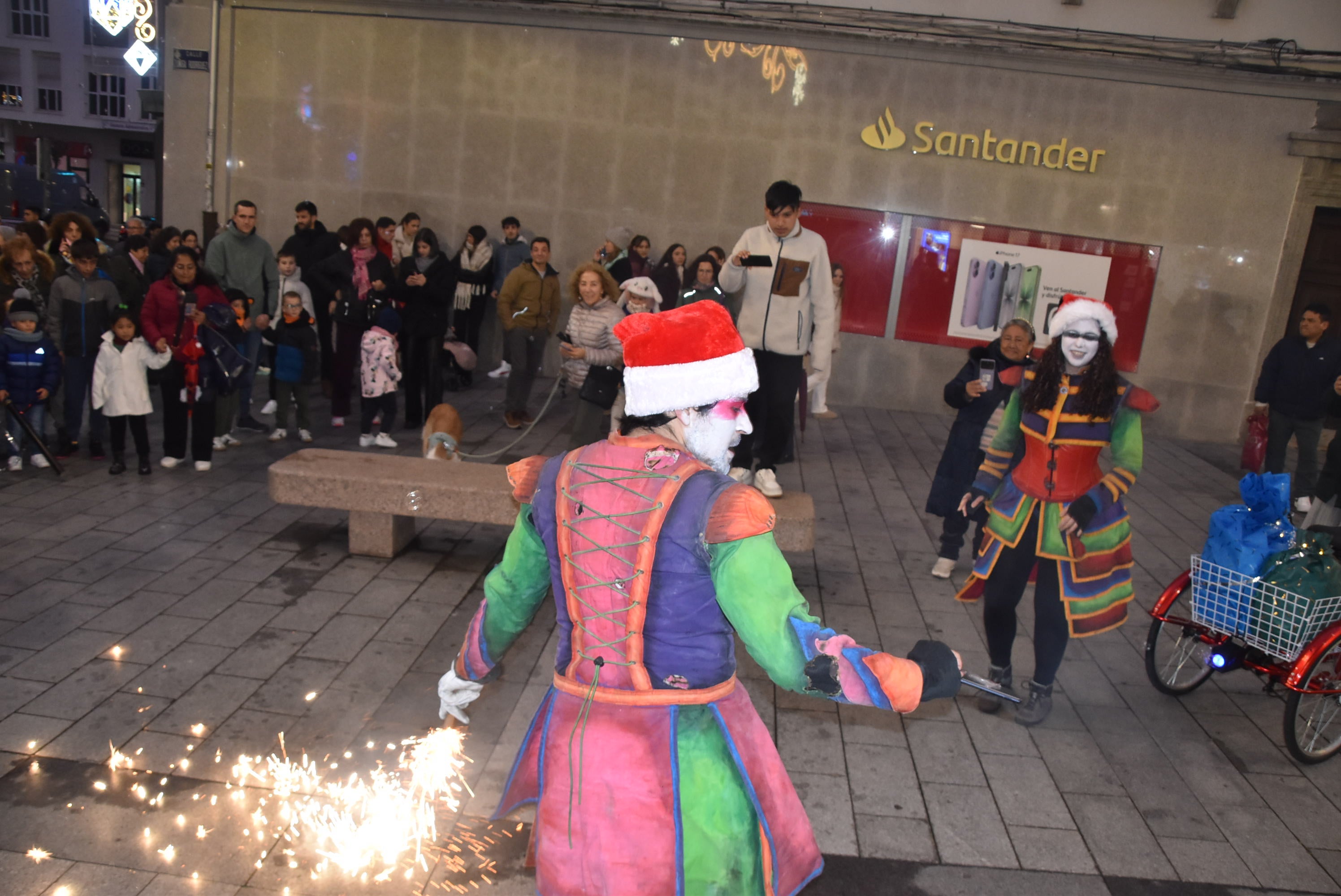 Béjar inicia la Navidad con la inauguración del alumbrado navideño