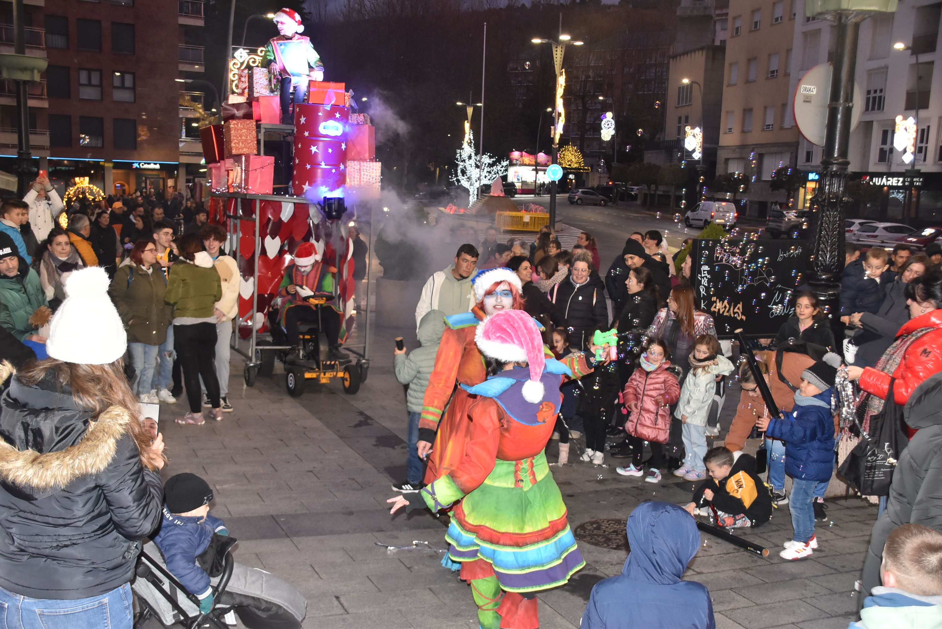 Béjar inicia la Navidad con la inauguración del alumbrado navideño