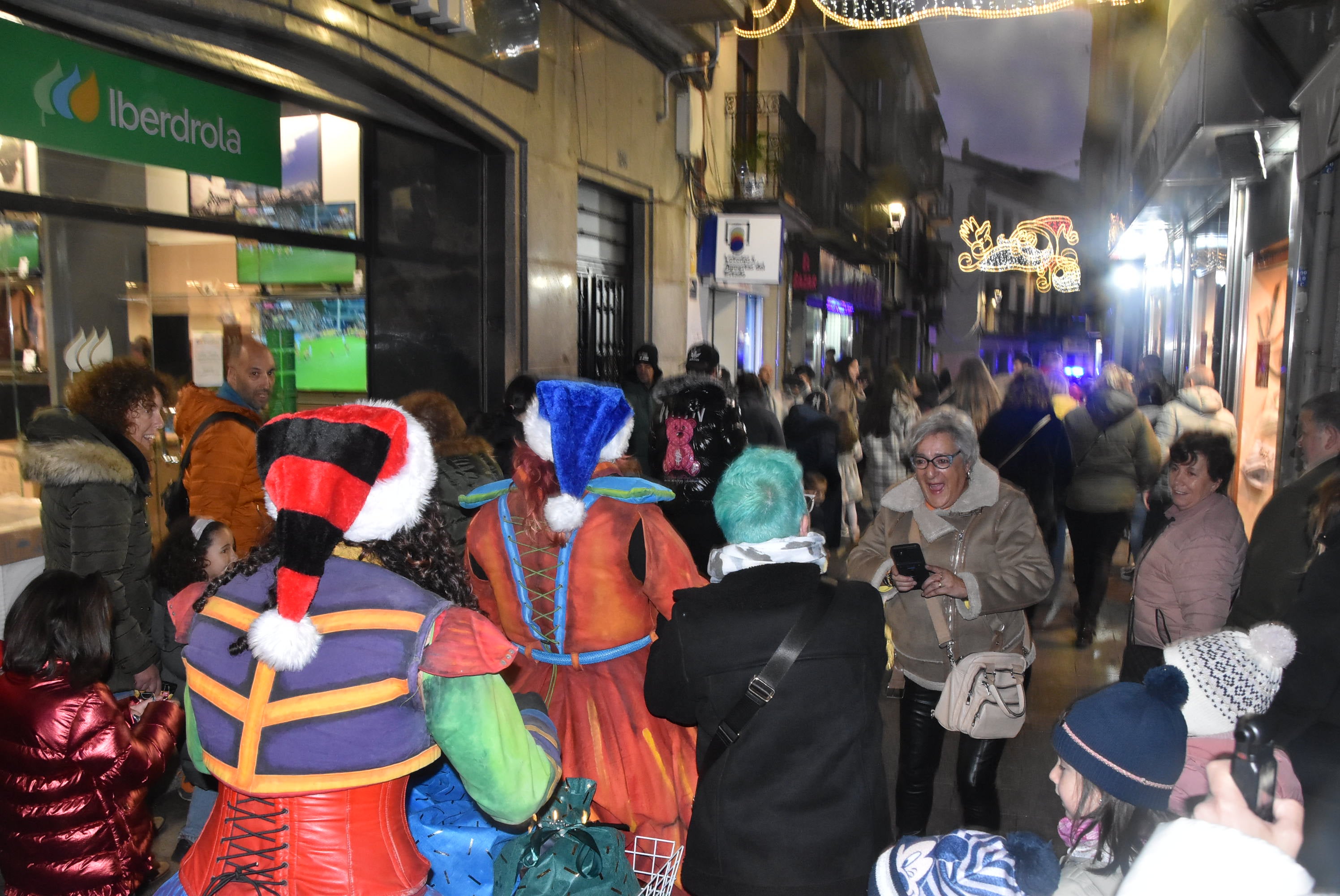 Béjar inicia la Navidad con la inauguración del alumbrado navideño