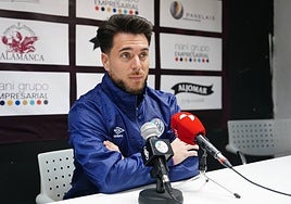 Jorge García, técnico del Salamanca UDS.