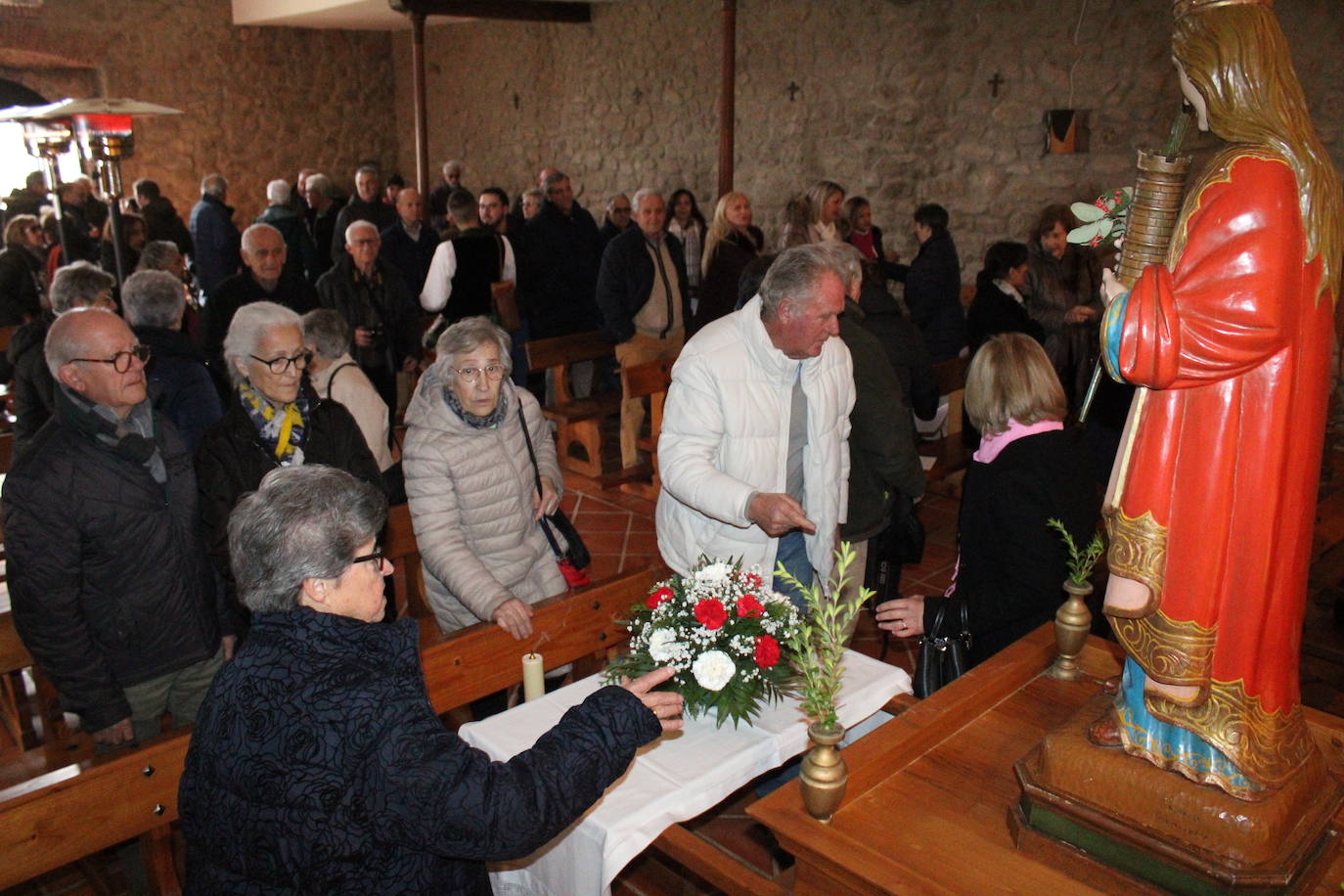 Santa Bárbara celebra su día de fiesta