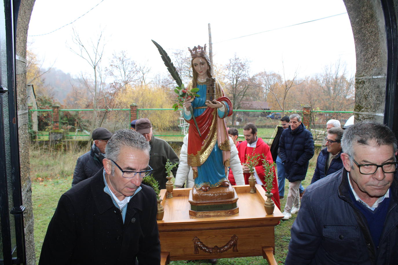 Santa Bárbara celebra su día de fiesta