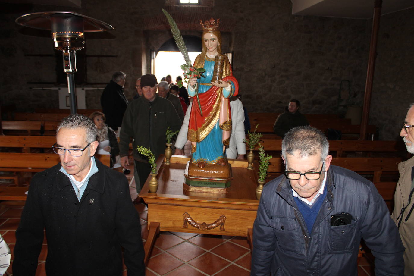 Santa Bárbara celebra su día de fiesta