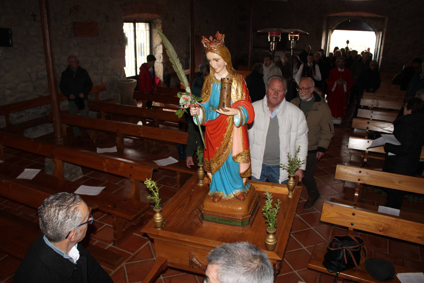 Santa Bárbara celebra su día de fiesta