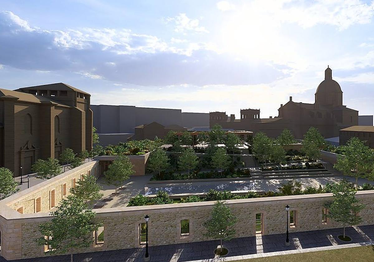 Imagen principal - Adoratrices: un nuevo jardín que descubrirá otra ciudad