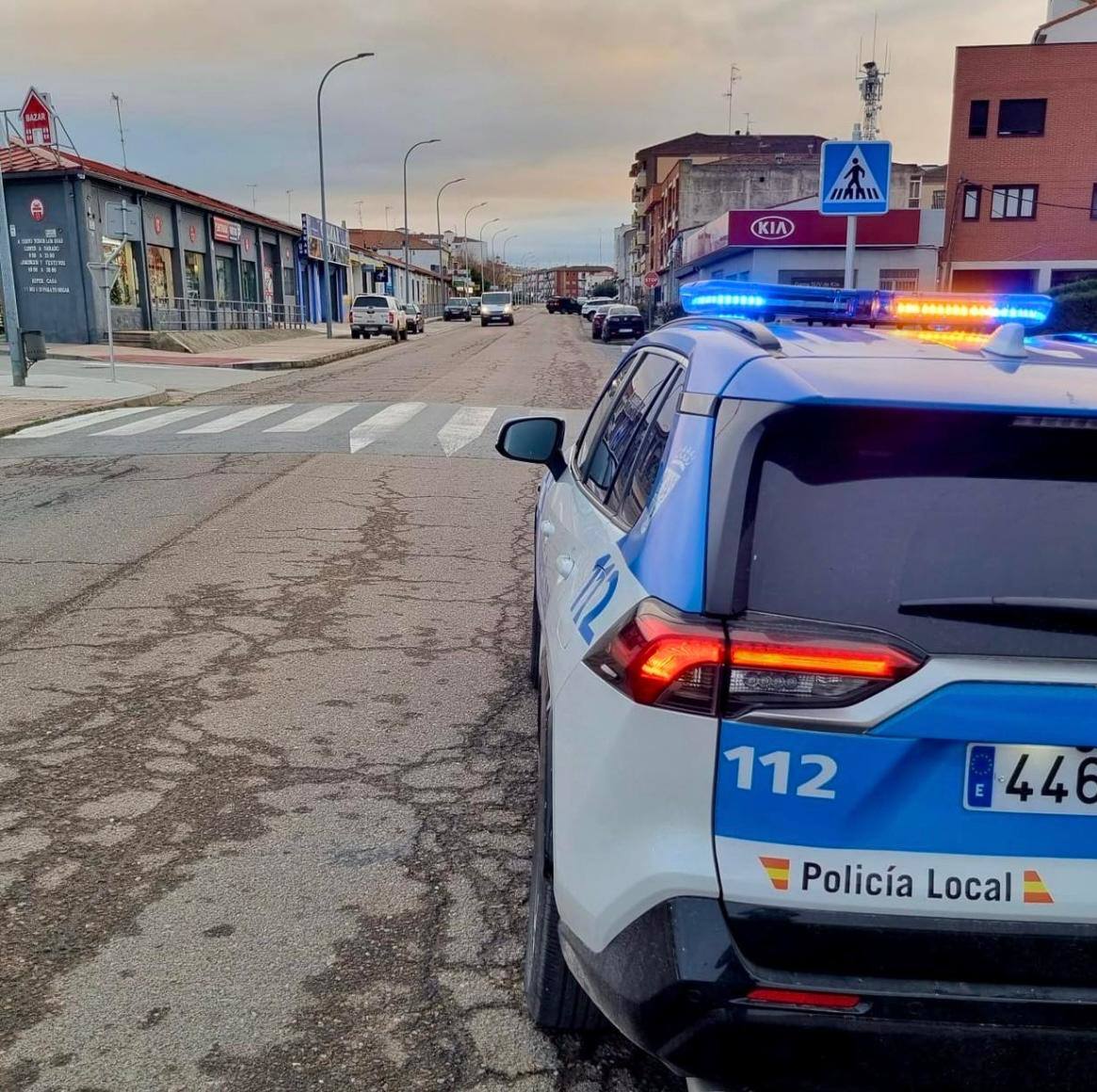 Un coche de la Policía Local.