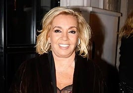 Carmen Borrego acude a la fiesta que celebra la productora de televisión 'Cuarzo' para festejar la Navidad.