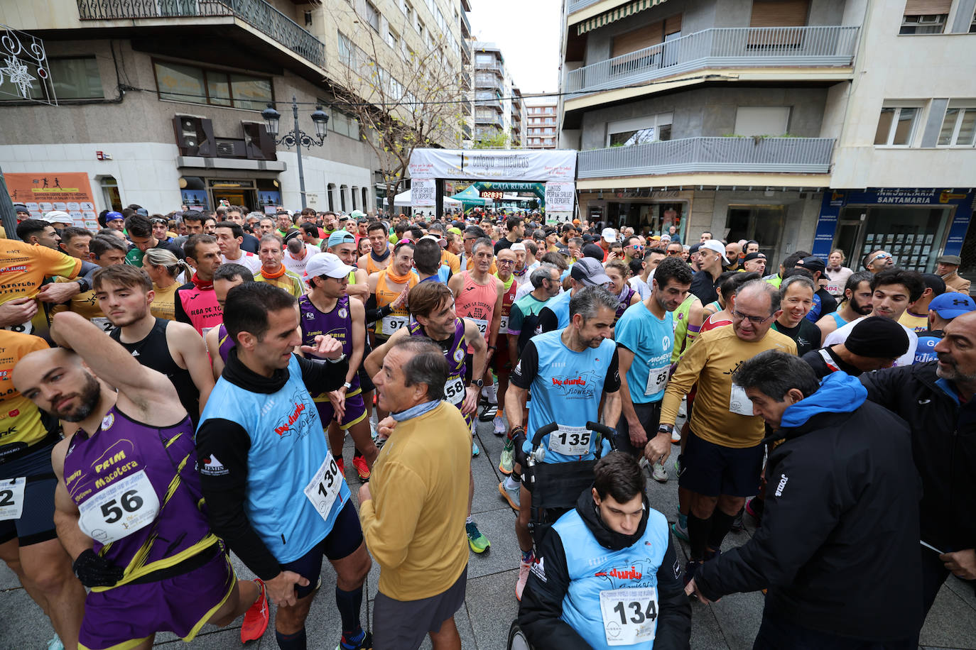 Salamanca corre con sus médicos y Javier Alves y Verónica Sánchez son los más rápidos