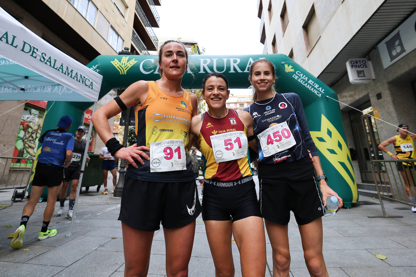Salamanca corre con sus médicos y Javier Alves y Verónica Sánchez son los más rápidos
