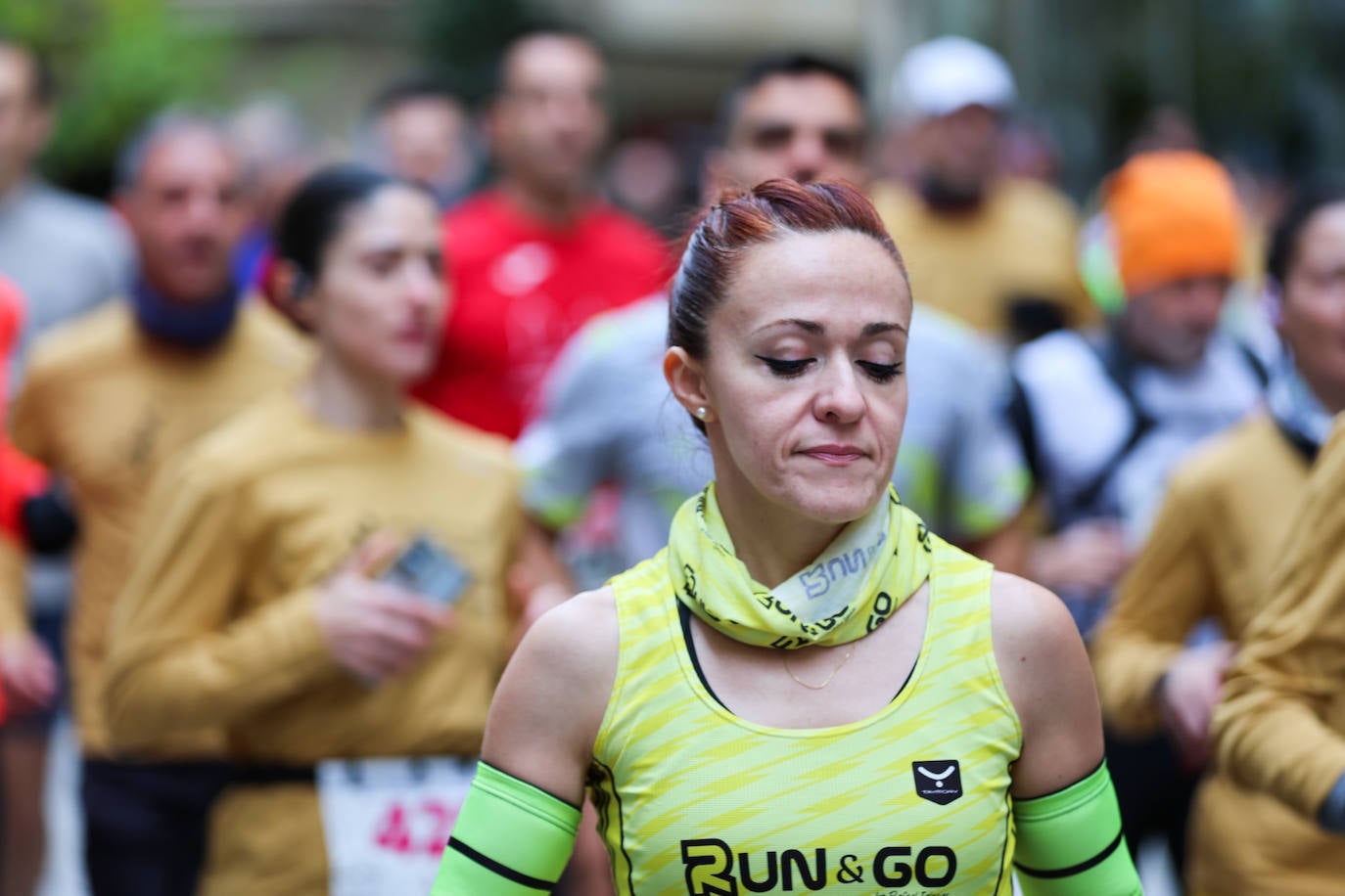 Salamanca corre con sus médicos y Javier Alves y Verónica Sánchez son los más rápidos