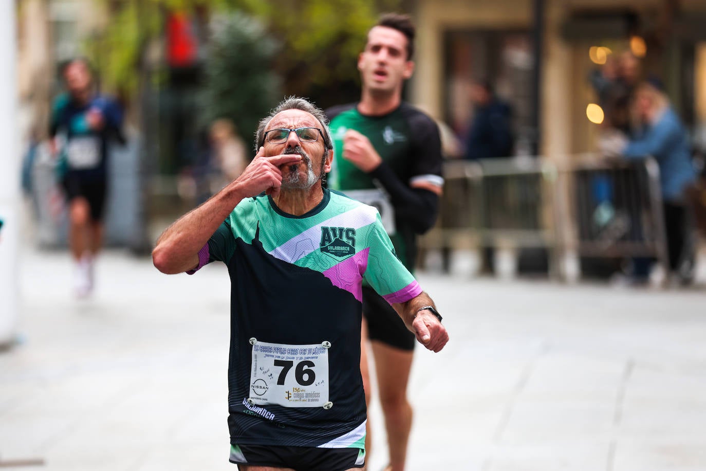 Salamanca corre con sus médicos y Javier Alves y Verónica Sánchez son los más rápidos