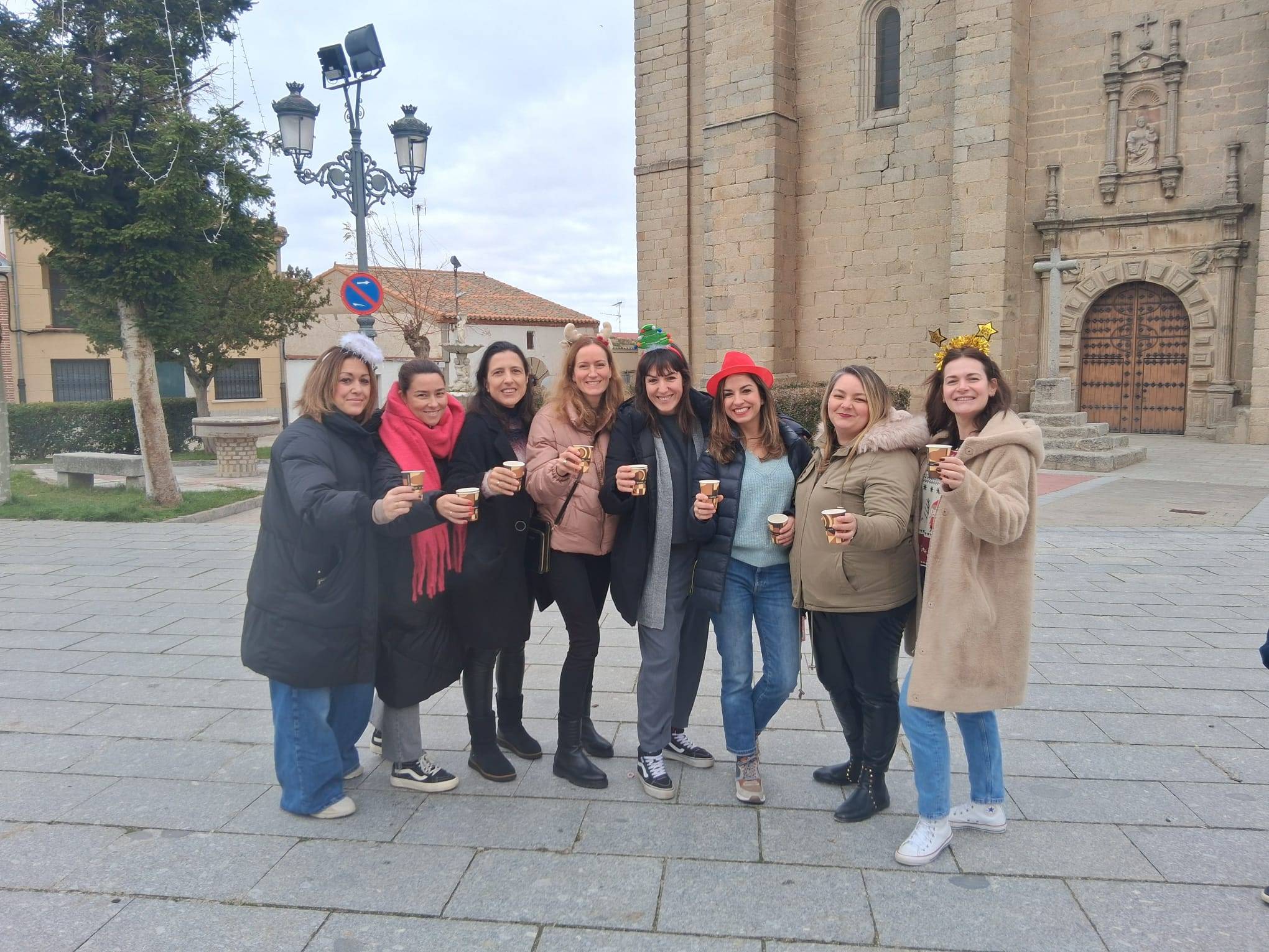 Celebración anticipada del fin de año en Salmoral