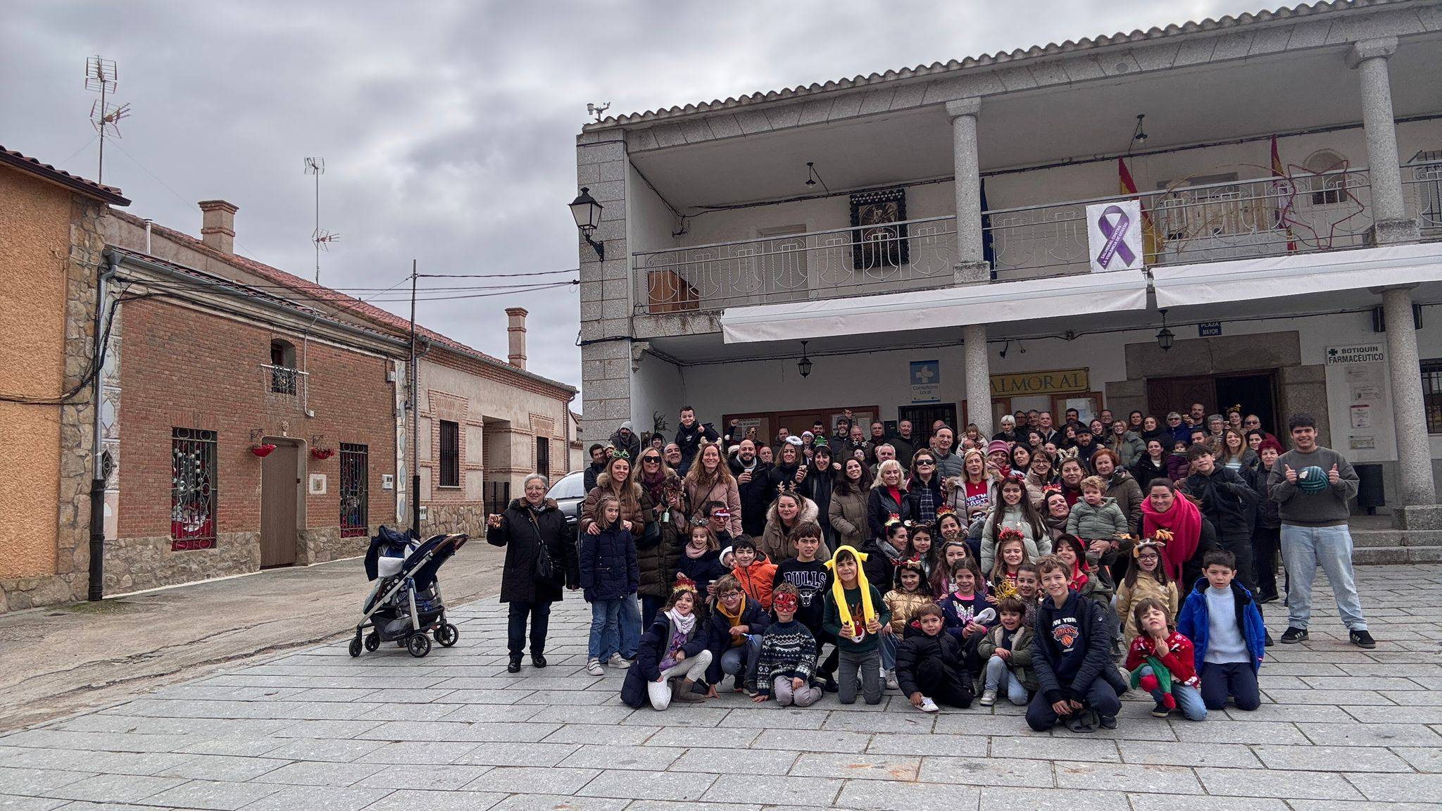 Celebración anticipada del fin de año en Salmoral