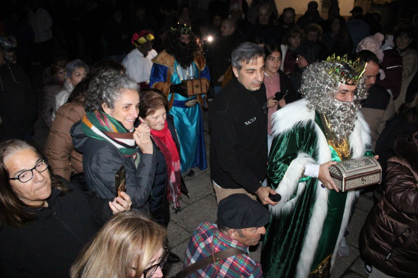 Gallegos de Solmirón celebra un original belén viviente