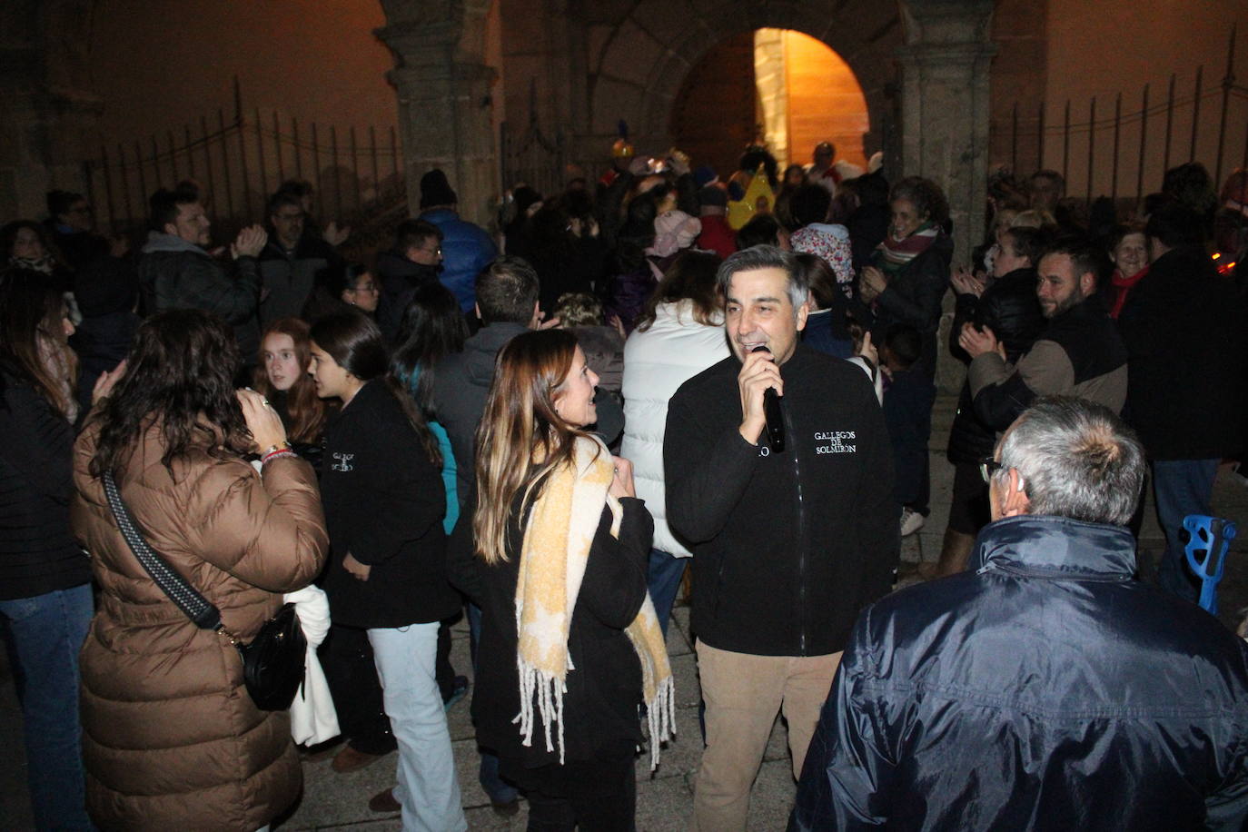 Gallegos de Solmirón celebra un original belén viviente