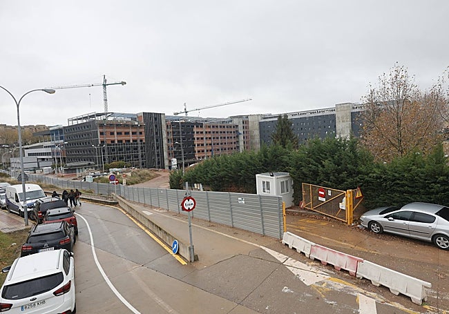 Imagen de la situación actual del Hospital Universitario de Salamanca.