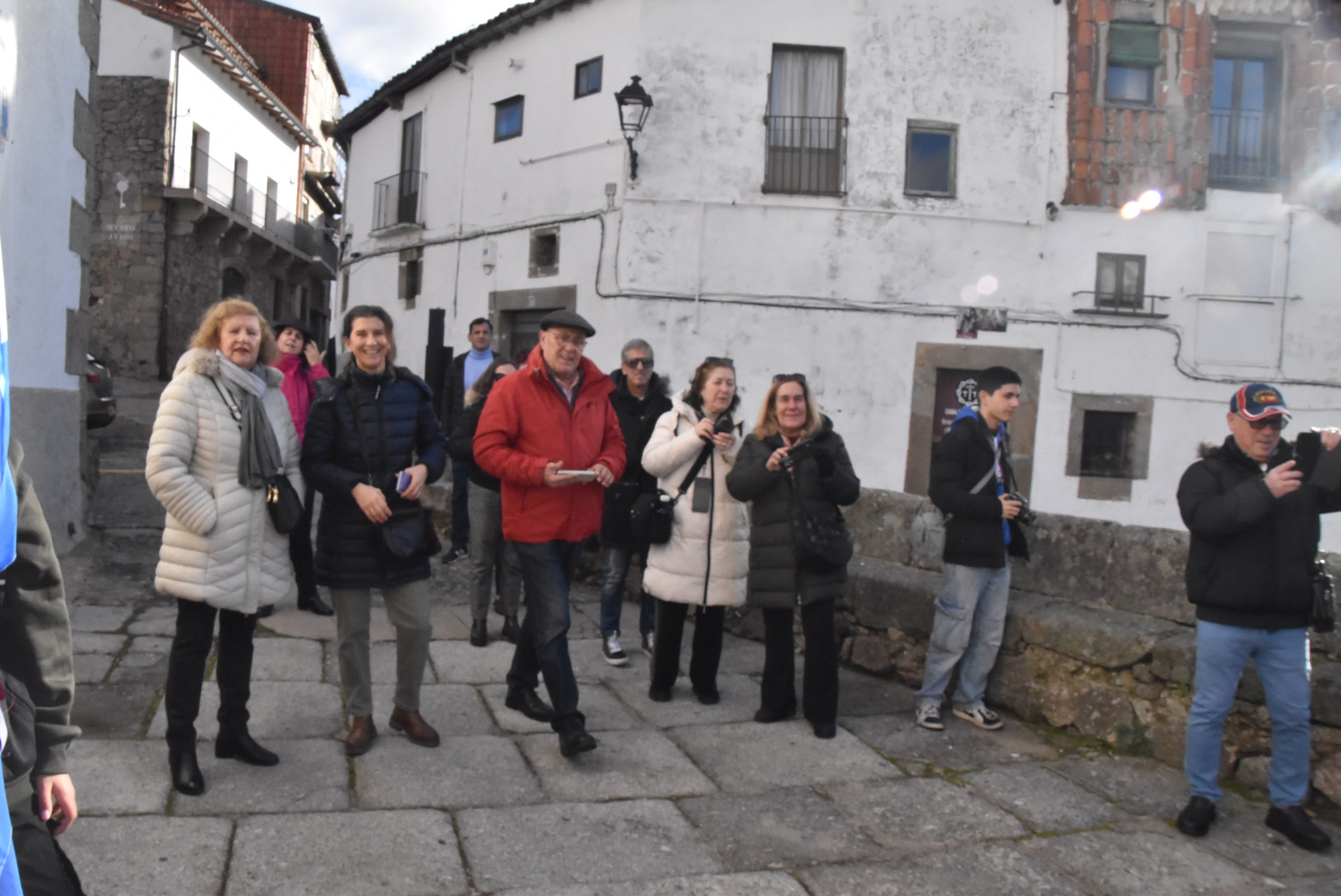 Procesión con la Virgen de Caacupé en Béjar