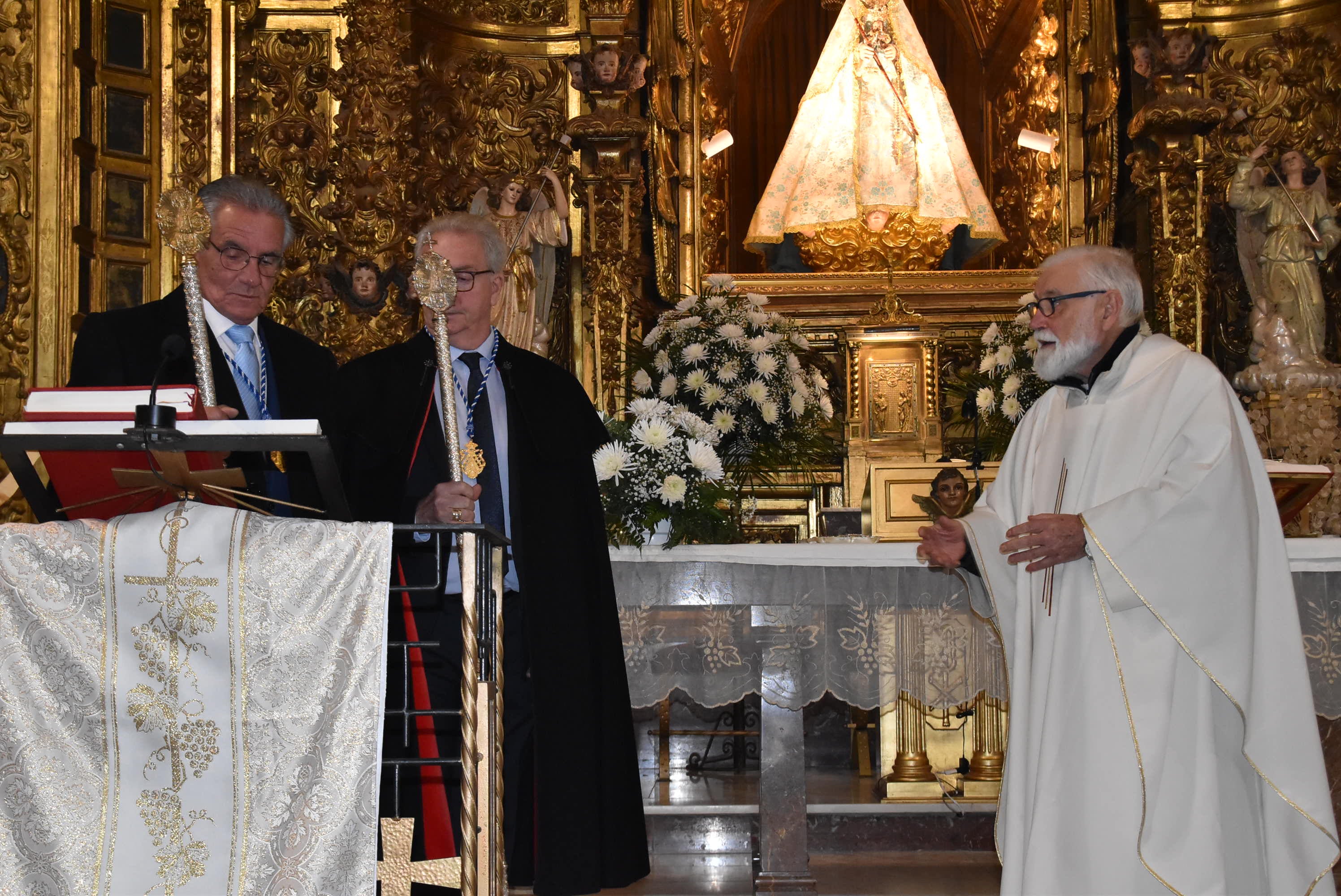 Relevo ante la Virgen del Castañar en Béjar