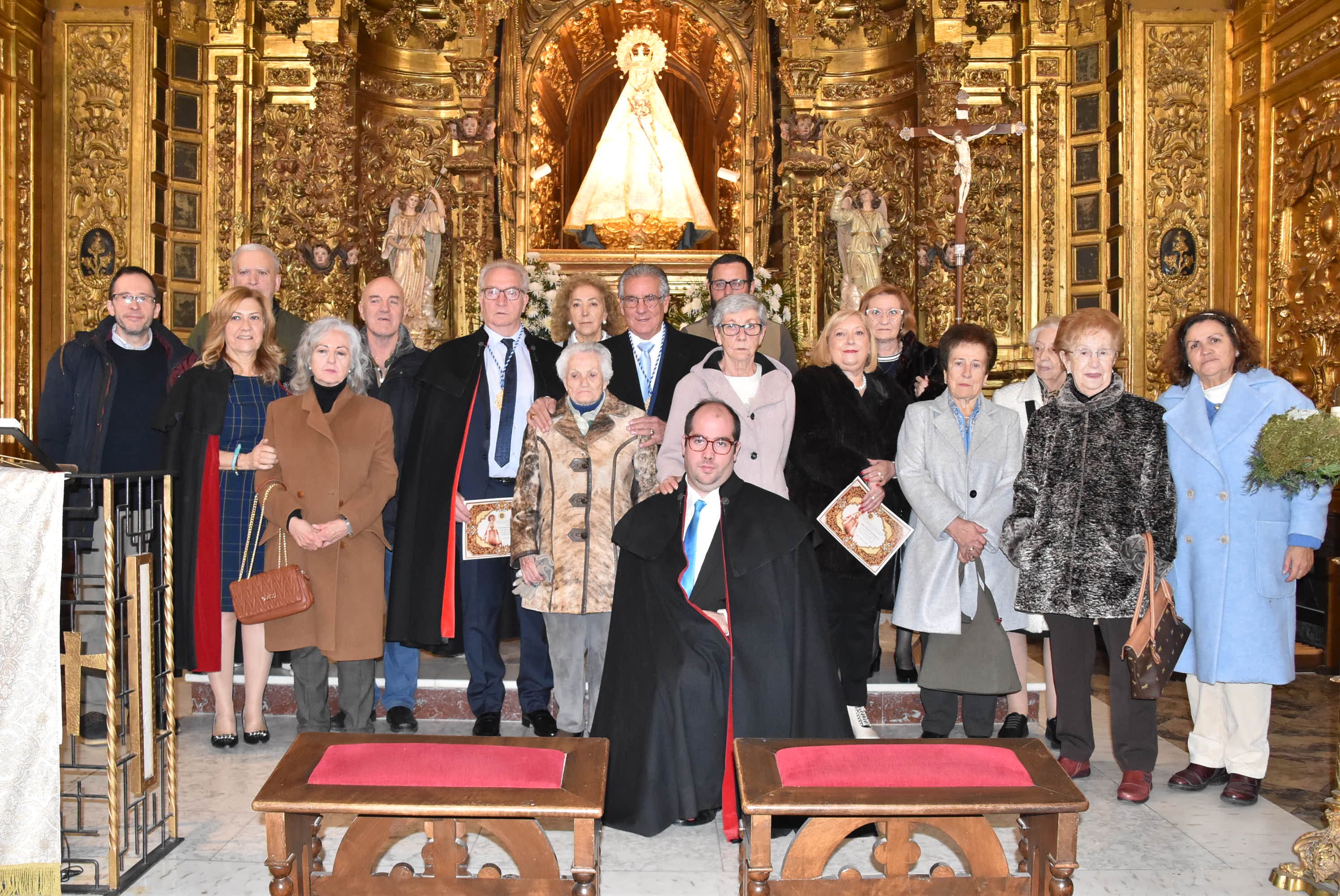 Relevo ante la Virgen del Castañar en Béjar