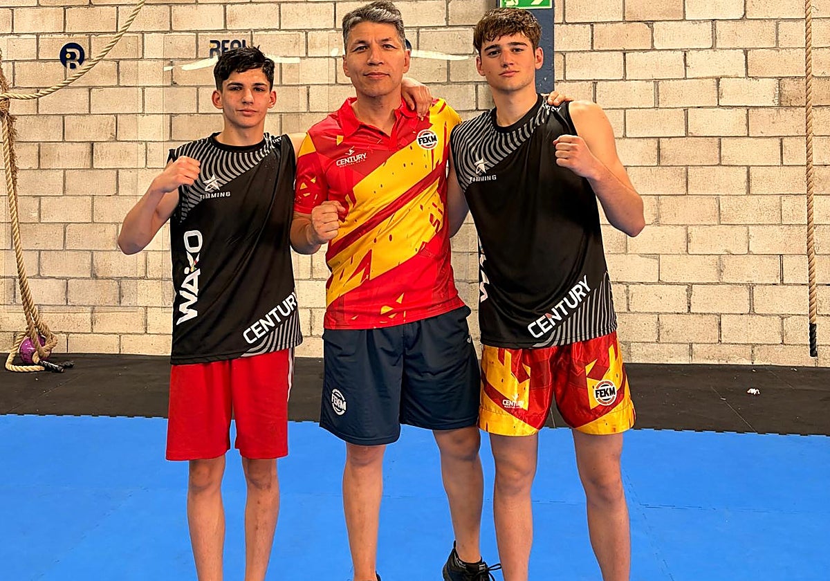 Tres salmantinos, convocados con la selección española de kickboxing