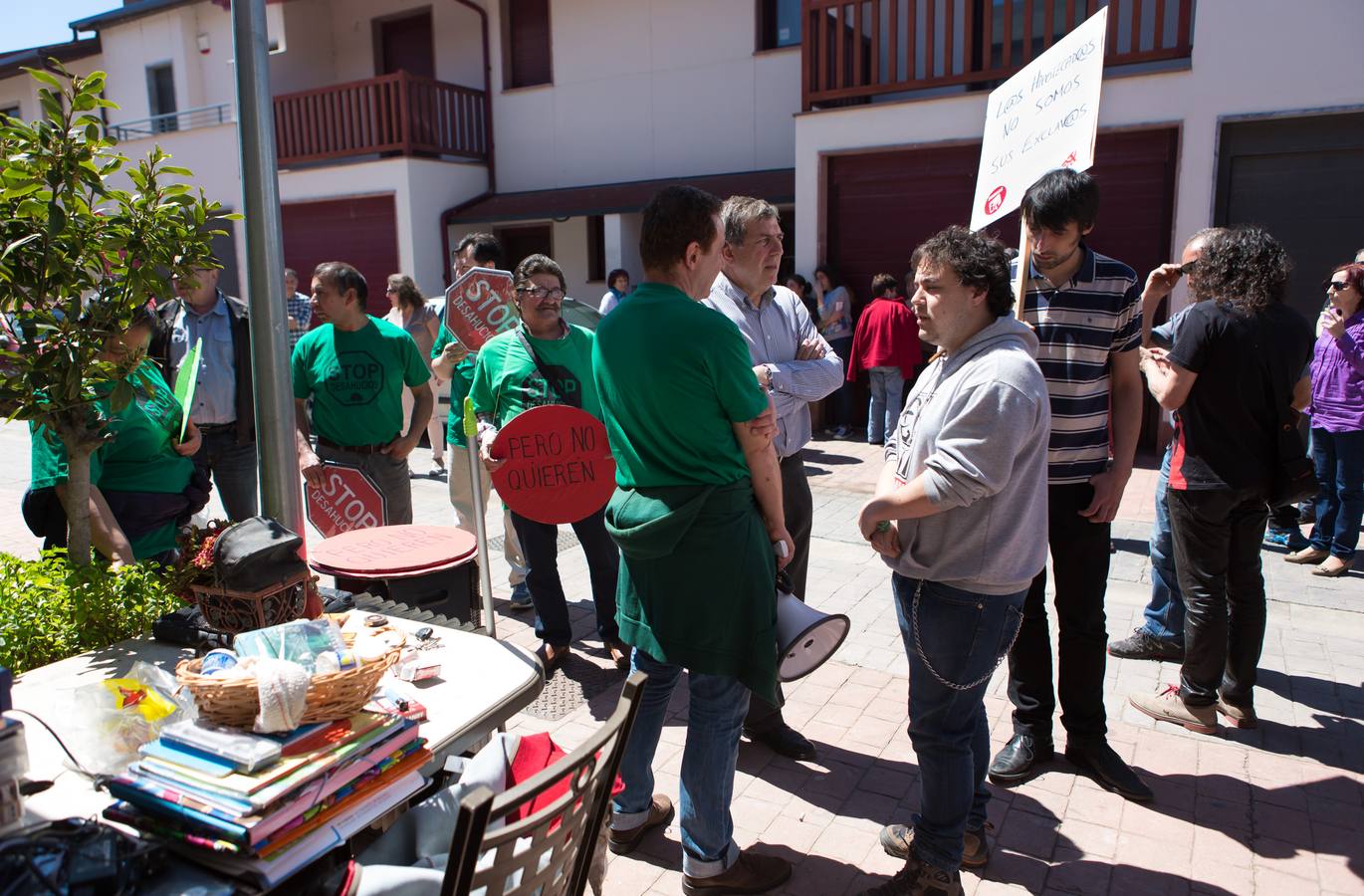 Paralizado un desahucio en Leiva