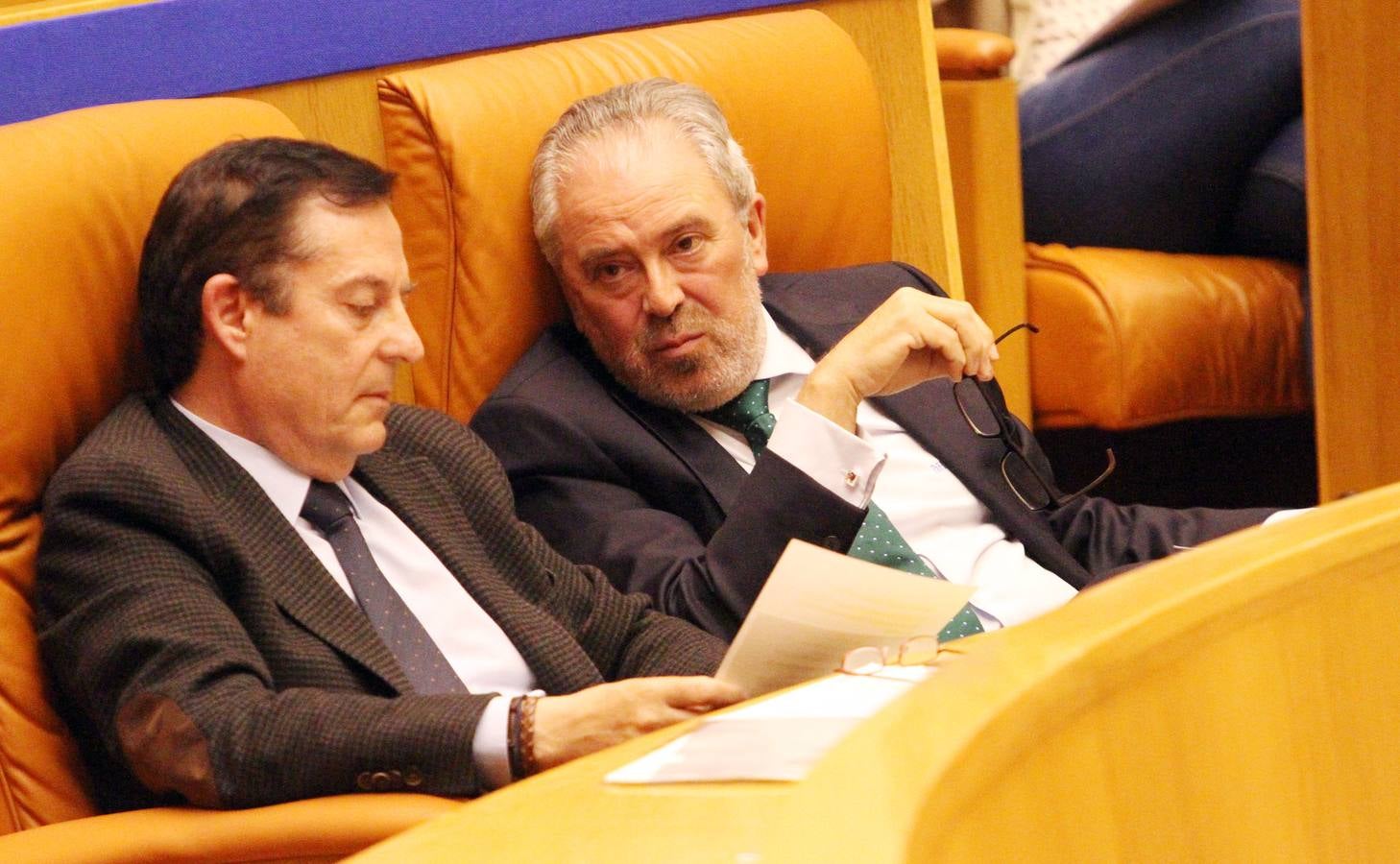 El pleno del Parlamento gira en torno a la AP-68, los Servicios Sociales y los municipios