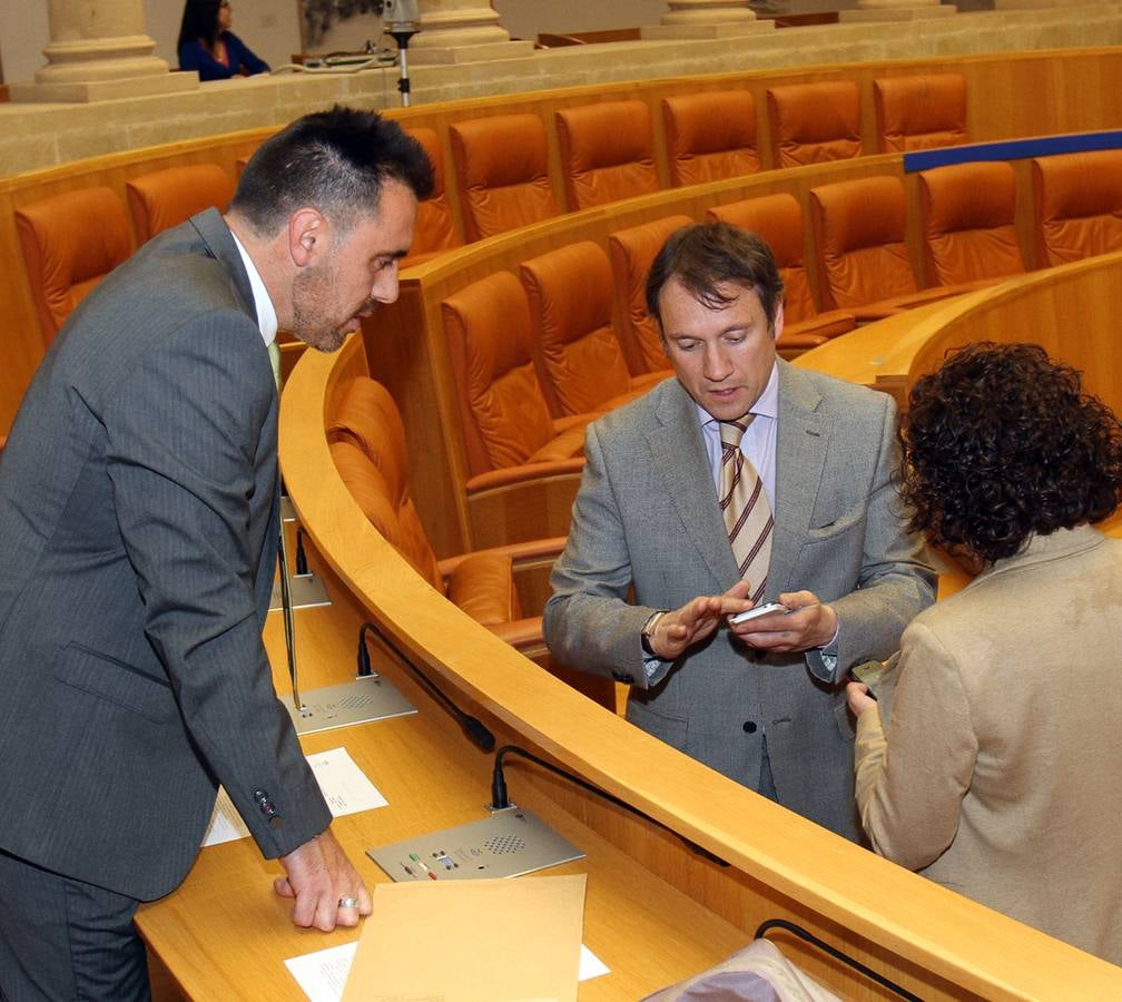 El pleno del Parlamento gira en torno a la AP-68, los Servicios Sociales y los municipios