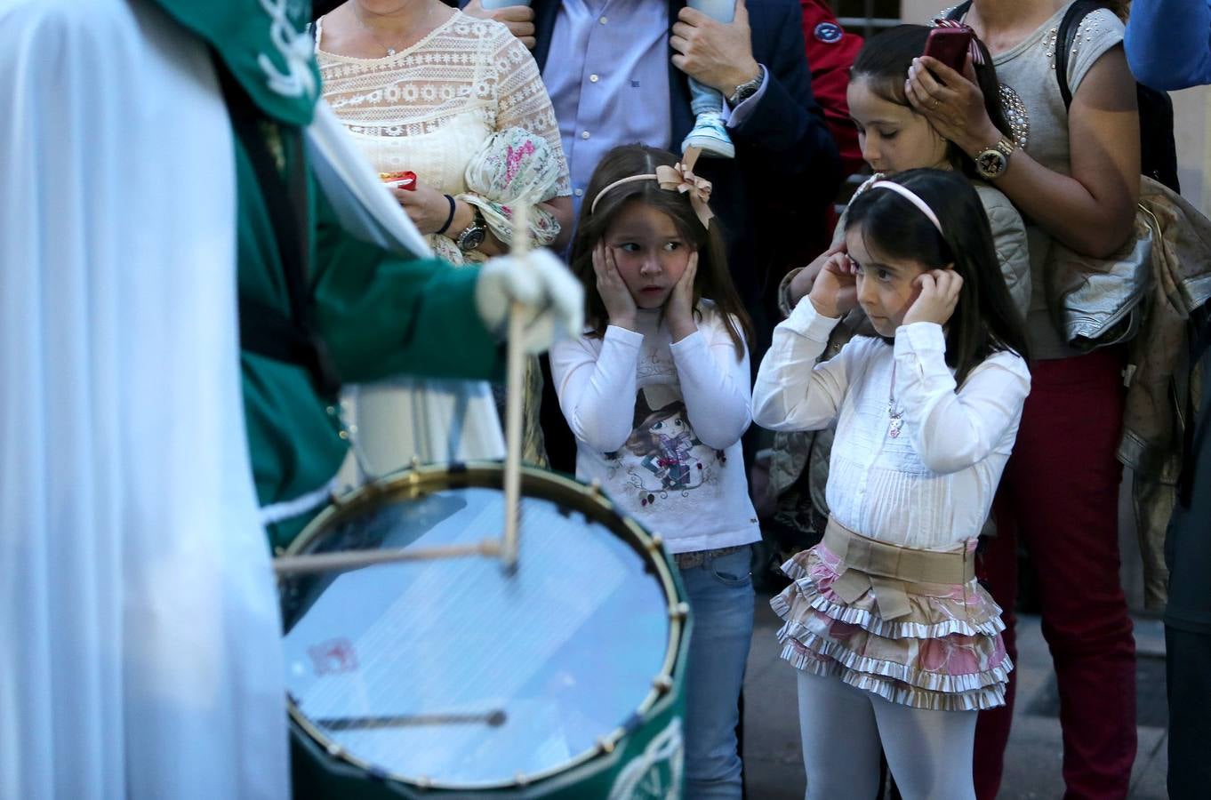 La cofradía de la Santa Cruz procesionó con el Santo Rosario del Dolor