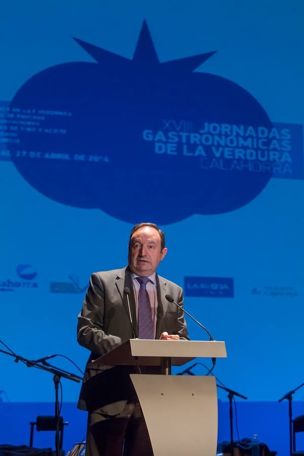 Inauguración de las Jornadas Gastronómicas de la Verdura de Calahorra