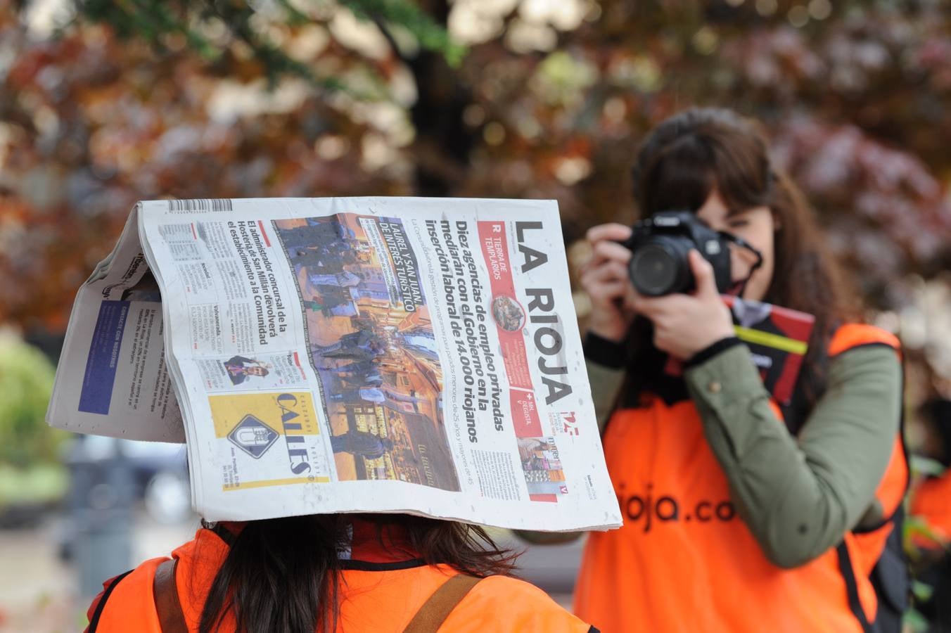 Desayuno, El Espolón y el Casco Antiguo en el Maratón Fotográfico de Logroño