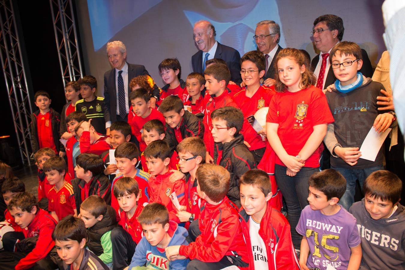 Del Bosque revoluciona Santo Domingo en los Premios del Deporte