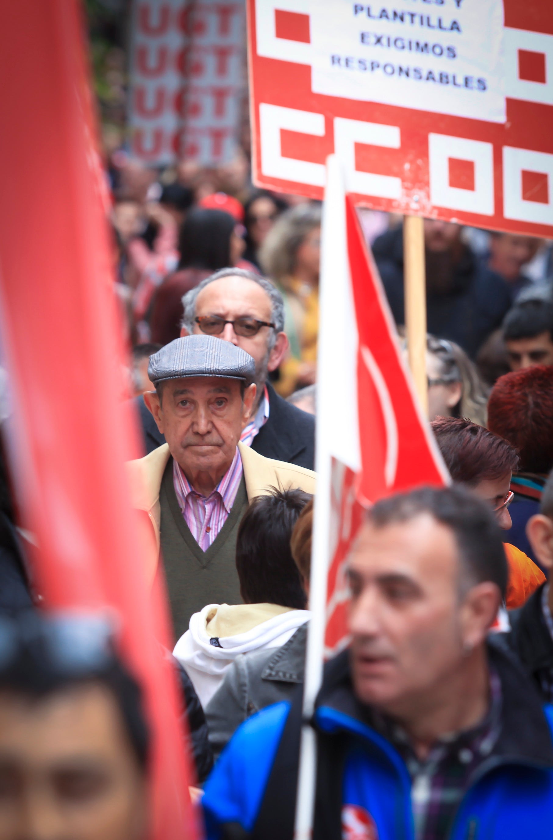 Manifestación en Logroño del Primero de Mayo