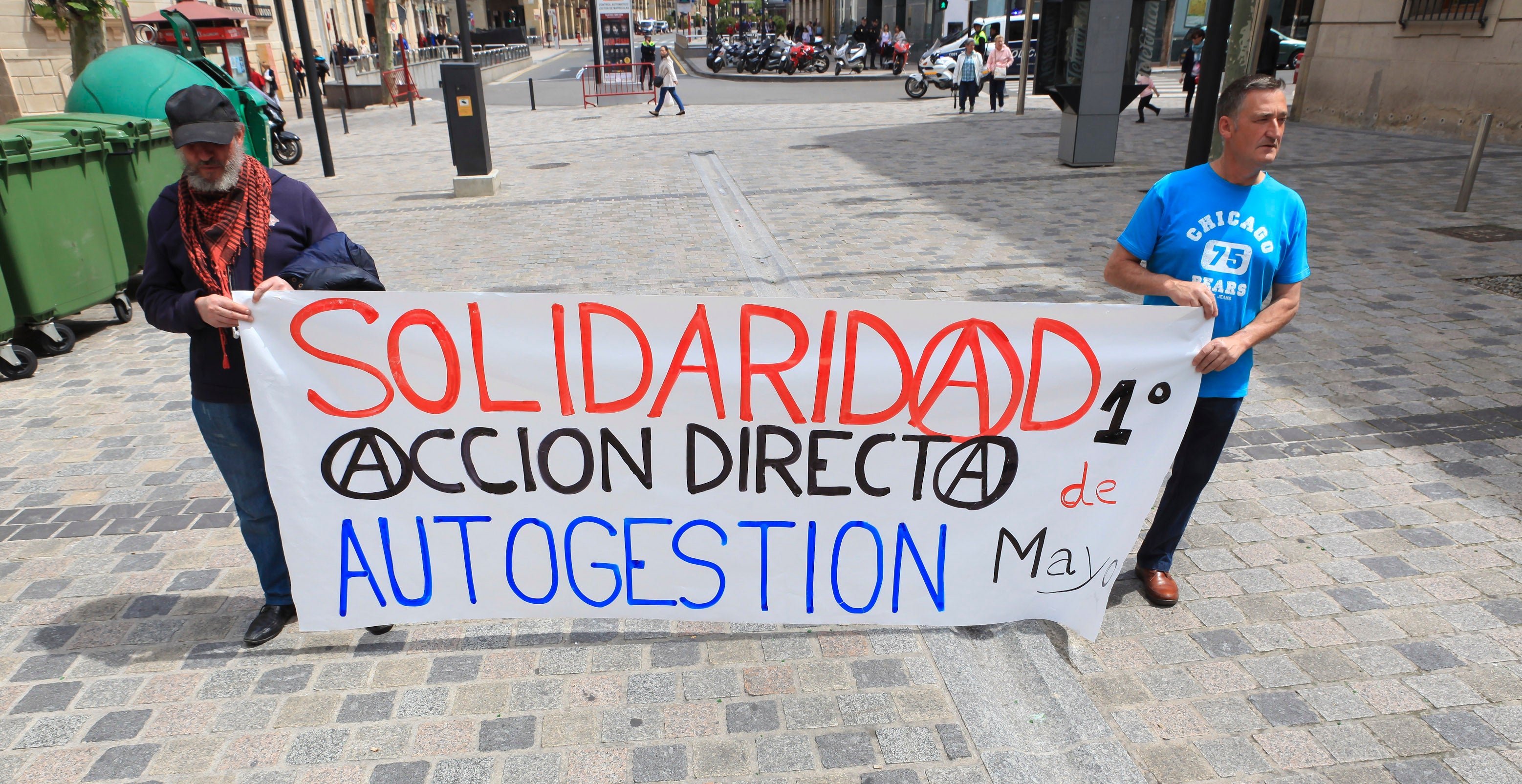 Manifestación en Logroño del Primero de Mayo