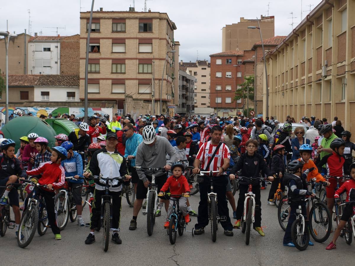 Calahorra celebra cicloturista contra el cáncer