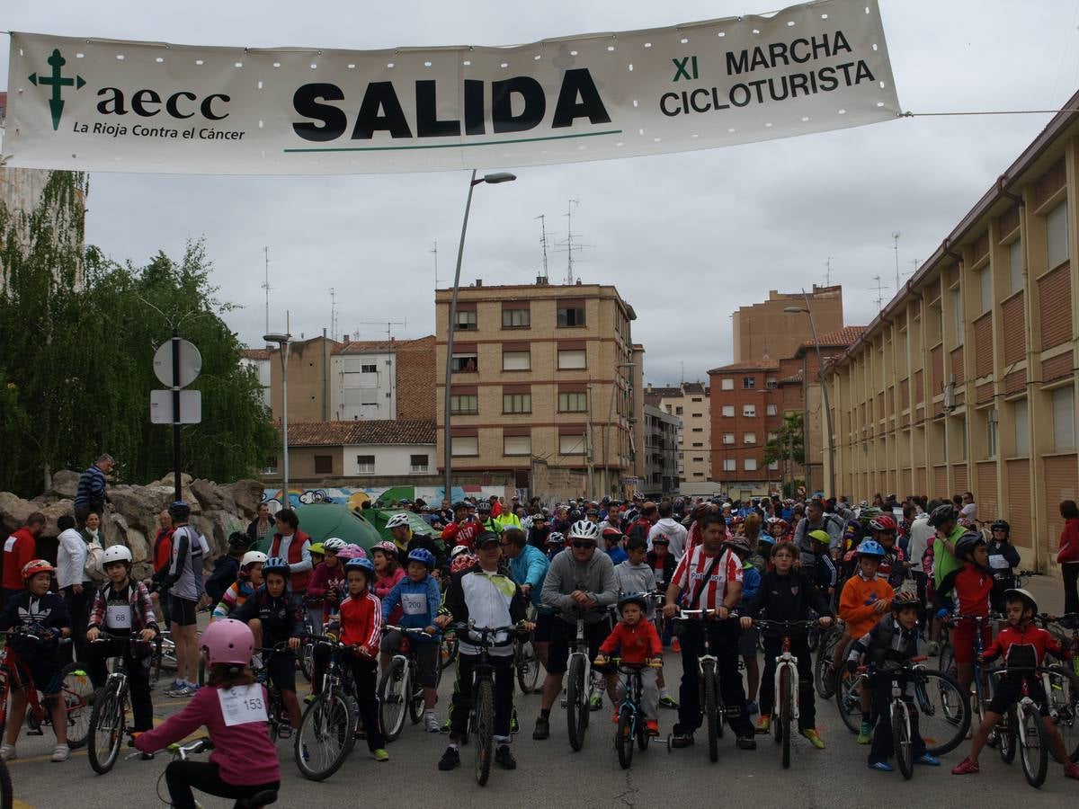 Calahorra celebra cicloturista contra el cáncer